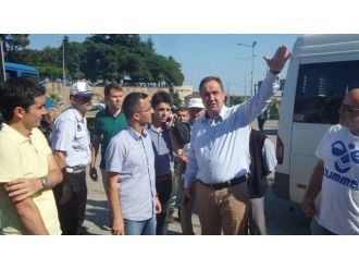 Keşap Durağı Meydan Projesi Başladı