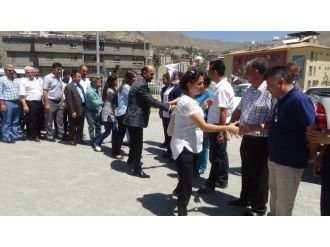 Hdp’lilerden Hasta Ziyareti