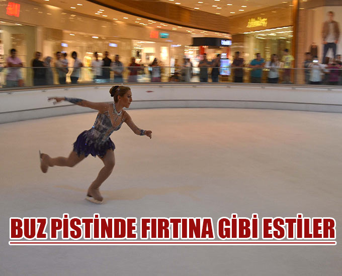 Buz Pistinde Fırtına Gibi Estiler