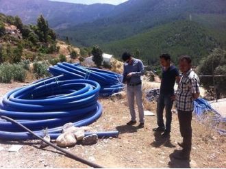 Mersin’de Sulama Suyu Tesisleri Yapımı Devam Ediyor