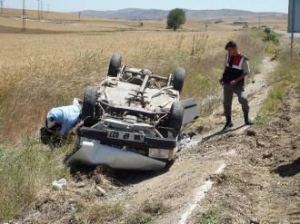 Yozgat’ta Trafik Kazası: 4 Yaralı