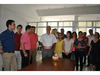 Başkan Kale’ye Sürpriz Doğum Günü