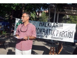 Ortaca’da ’Suruç’ Protestosu