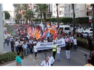 Suruç’taki Bombalı Saldırı Protesto Edildi