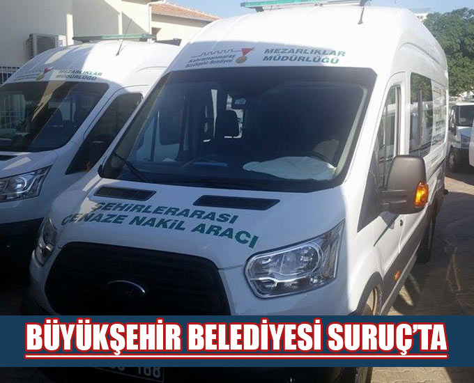 Büyükşehir Belediyesi Suruç’ta