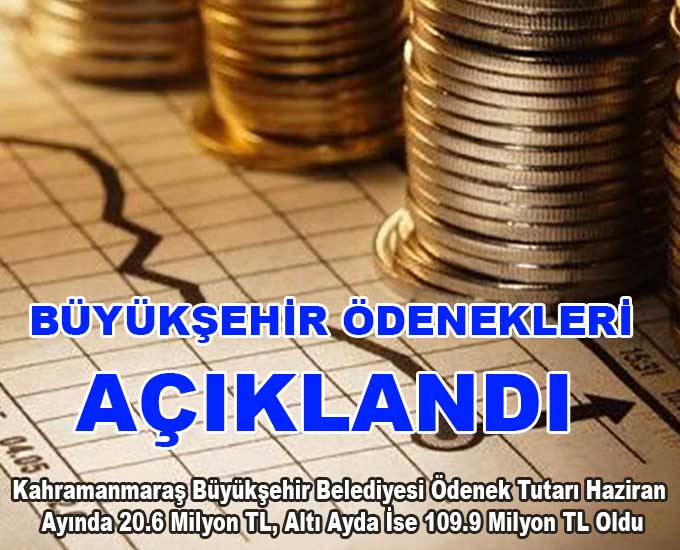 Büyükşehir Ödenekleri Açıklandı 