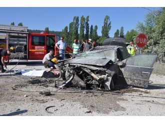 Bozüyük’te Yollar Kan Gölü 2 Ölü 1 Ağır Yaralı