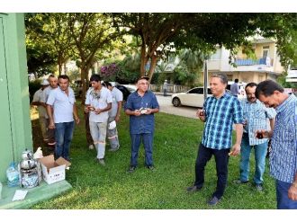 Başkan Uysal, İşçilerle Kahvaltı Yaptı