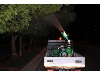 Mersin’de Belediye Çalışmaları Gece De Sürüyor