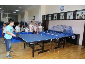 Şahinbeyli Çocuklardan Masa Tenisine Büyük İlgi