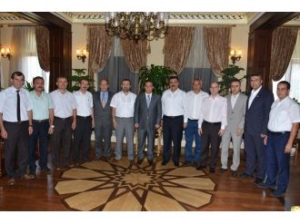 Sendikacılardan Vali Türker’e Ziyaret