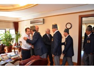 Muharip Gaziler Derneği’nden Vali Alimoğlu’na Ziyaret