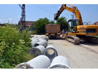 Düzce’ye 25 Bin Metre Yağmur Suyu Hattı