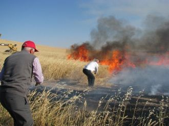 Yozgat’ta Bin Dönüm Hububat Alanı Yandı