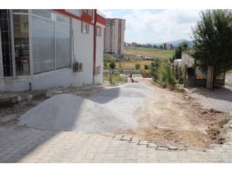 Kavak’ta Bordür Ve Kilitli Parke Çalışmaları