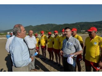 Sahillerde Güvenlik Arttı