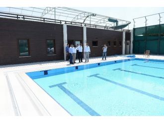 Soğanlı Yarı Olimpik Yüzme Havuzu Yenileniyor