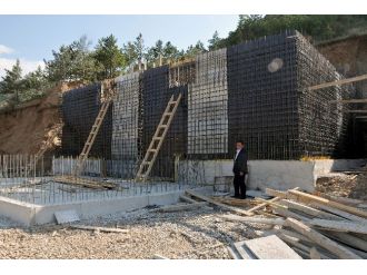 Gümüşhane’de Yeni Su Depolarının Yapımı Devam Ediyor