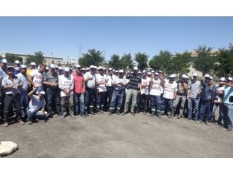 Eti Alüminyum’da İş Bırakma Eylemi