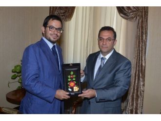 Konsolos Lannuzzi’den Vali Türker’e Ziyaret