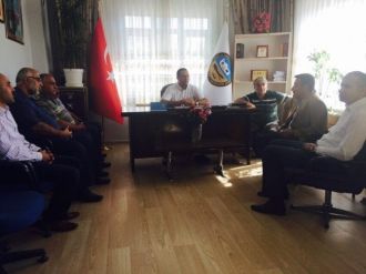 Tüfenkci’den Yeşilyurt Şoförler Odasına Ziyaret