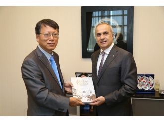 Güney Kore İstanbul Başkonsolosundan Başkan Kösemusul’a Ziyaret