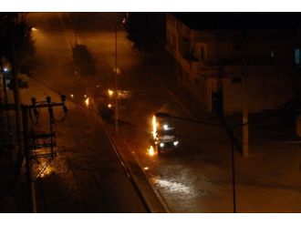 İdil Gece Savaş Alanına Döndü