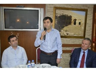 Viranşehir’de Yarbay Tuncay Kaplan’a Veda Yemeği