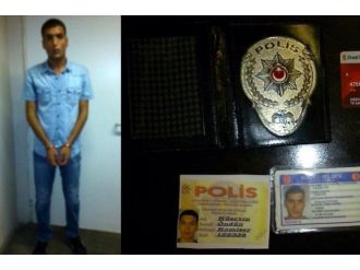 Sahte Polis Kimlik Kontrolü Yaparken Yakalandı