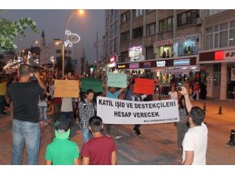 Bolu’da Suruç Patlaması Protesto Edildi