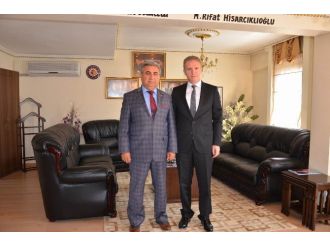 Şarkışla Kaymakamı Gül, Başkan Hastaoğlu’na Veda Ziyaretinde Bulundu