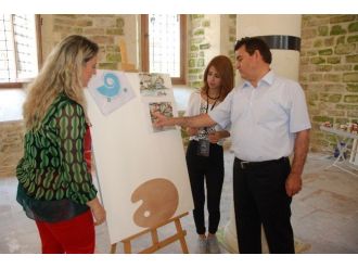 Genç Ressamlar Ünye’yi Resmetmeye Geldi