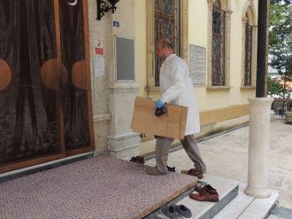 Hırsızlar Tarihi Caminin Kamera Ve Kayıt Cihazlarını Çaldılar