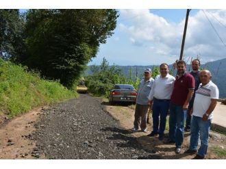Görele Belediyesi’nden Yol Atağı