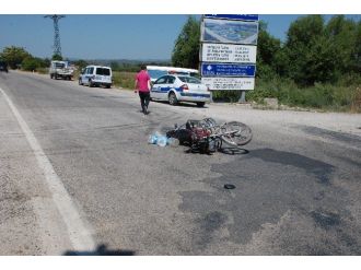 Bayramiç’te Trafik Kazası, 1 Yaralı