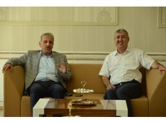 Milletvekili Mustafa Şahin, Başkan Polat’ı Ziyaret Etti