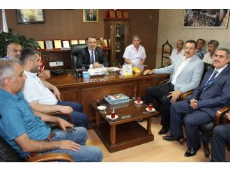 Tüfenkci Yol İş Sendikasını Ziyaret Etti