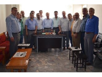 Kaymakam Uyumaz’dan Muhtarlara Veda Ziyareti