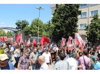 Suruç’ta Ölen Ece Dinç’in Cenazesinde Gerginlik