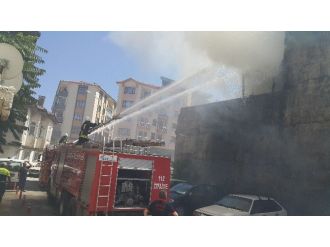 Isparta’da İş Yerinde Yangın