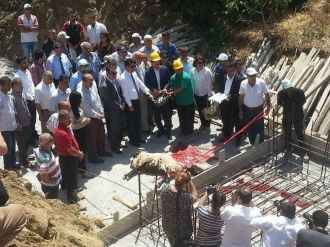 Belen’de Kapalı Semt Pazarının Temeli Atıldı