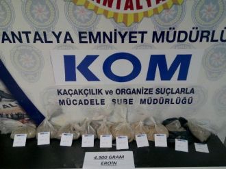 Antalya’da Uyuşturucu Operasyonu: 3 Kişi Tutuklandı