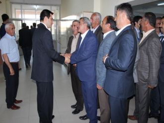 Kaymakam Çiçek’e Veda Yemeği