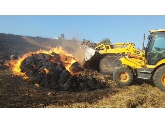 Anız Yangını Üreticiyi Yaktı