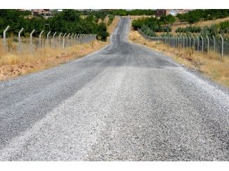 10 Kilometrelik Grup Yolu Asfaltlandı