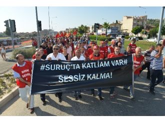 Çiğli Suruç İçin Yürüdü