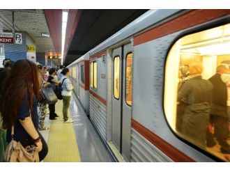 Batıkent-kızılay Metro Hattında Bakım Çalışması…