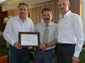 Uçar’dan Başkan Çerçi’ye Teşekkür Ziyareti