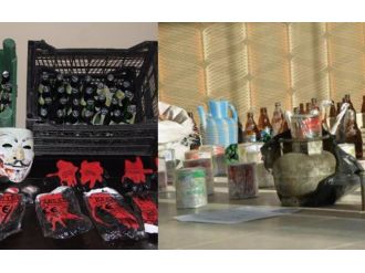 5 Adet Bomba Ve Onlarca Molotof Ele Geçirildi