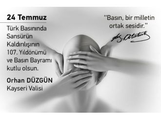 Kayseri Valisi Orhan Düzgün: